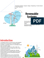 Renewable Systems