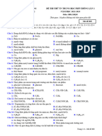 03. Đề Thi Thử Tn Thpt 2023 - Môn Hóa Học - Thpt Ninh Giang - Hải Dương (Lần 1)