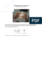 2.6. Menggambar Lay Out PCB Manual
