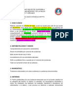 Caso Clinico Trastornos Por El Consumo de Sustancias