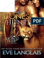 Lion's Pride 08 - When A Lioness Hunts, A - Eve Langlais