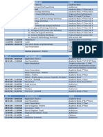 Schedule For OSMECON 2023