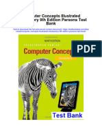 Computer Concepts Illustrated Introductory 9th Edition Parsons Test Bank