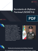 Secretaria de Defensa Nacional (SEDENA)