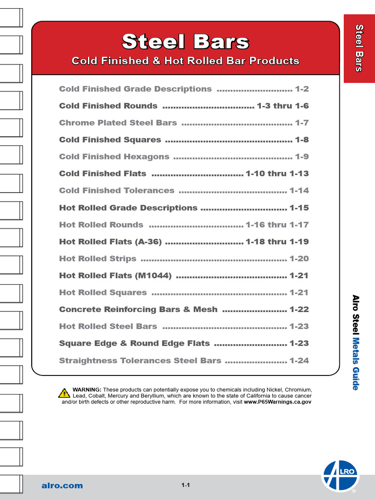 001 Steel Bars PDF Rolling (Metalworking) Steel
