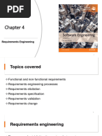 SE4 - Chapter 4 - Requirements Engineering