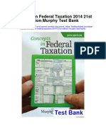 Concepts in Federal Taxation 2014 21st Edition Murphy Test Bank