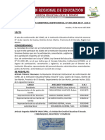 Resolucion Directoral Institucional #004-2023-Ie #1110-D