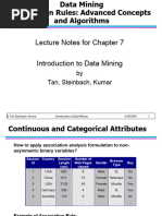 Chap7 Extended Association Analysis