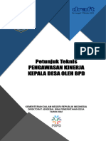 Draft Juknik Pengawasan Kinerja Kades Oleh BPD