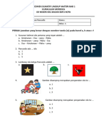 Asesmen Sumatif Lingkup Materi Bab 1