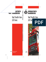 2010 Mack TerraPro Series (LEU Series) Operator's Manual