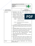 Sop Pelaksanaan Pelayanan BP Umum