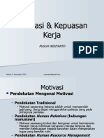 Motivasi Dan Kepuasan Kerja