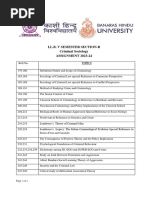 Crminology Project Topic Section B