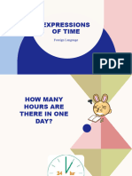 Expressions of Time