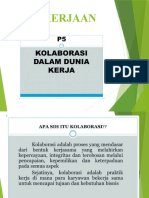 Kebekerjaan PPT Kolaborasi Dalam Dunia Kerja