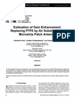 Antenna Designers Notebook - AIR Substrate Antenna