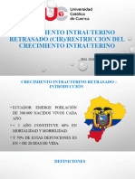 Restriccion Del Crecimiento Intrauterino (Cir)