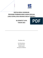 Kertas Kerja Cadangan Program Pembagunan Sukan Sekolah