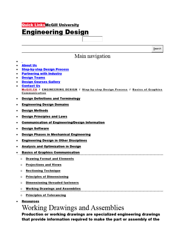 Assembly Drawing | PDF | Engineering Design Process | Engineering