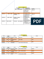 Suite Programme Du 13 Au 18 Novembre