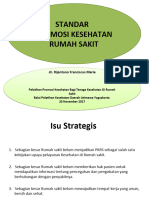 Standar Promosi Kesehatan Rumah Sakit