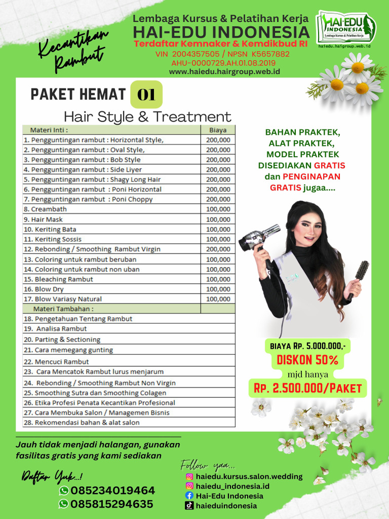 Kursus Salon Rambut Pahe PDF