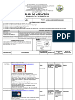 Plan de Atención 13 Al 17 de Febrero de 2023