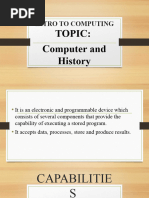 Intro To Computing 2