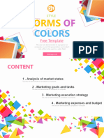 Color Shapes Style Template