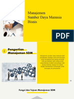 Materi Manajemen SDM Bisnis