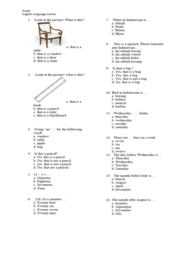 Latihan Soal Lengkap Sd Kelas 3 Pdf Kitchen Fruit