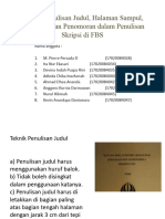 Teknik Penulisan Judul, Halaman Sampul,-1