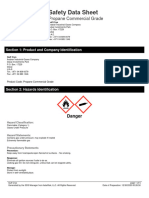 MSDS - Propane Commercial Grade