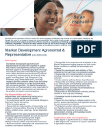 Market Development Agronomist Representative - JO-2203-323