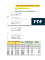 CALCULO DE Transicion, Alivadero y Canal Circular