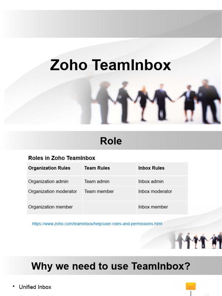 Zoho Teaminbox Pdf Computer Networking Wide Area Network