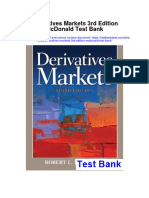 Derivatives Markets 3rd Edition Mcdonald Test Bank