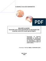 Mulher & Saúde Buscando Uma Visão Generificada Na Percepção Das Usuárias Acerca Do Exame Ginecológico