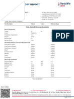 Urine Routine & Microscopic Examination: Test Description Value(s) Unit(s) Reference Range