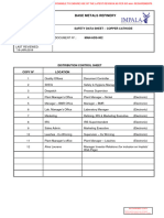 MSDS Copper Cathode