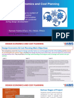 11th Presentation - Design Economics and Cost Planning - July 2021