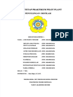 PDF Laporan Tetap Distilasipenyulingan Lab Pilot Plant - Compress