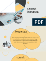 Instrumen Penelitian Presentasi