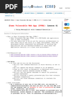 Damn Vulnerable Web App (DVWA) - Lesson 4 - Using Metasploit With Command Execution