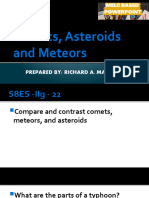 Week 6-Compare-And-Contrast-Comets-Meteors-And-Asteroids
