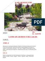 Landscape Architecture Design Elements