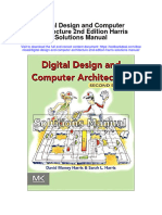 Digital Design and Computer Architecture 2nd Edition Harris Solutions Manual