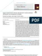 Obesity Medicine: Impact of Junk Food On Obesity and Polycystic Ovarian Syndrome: Mechanisms and Management Strategies